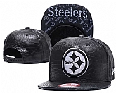 Steelers Fresh Logo Black Adjustable Hat GS,baseball caps,new era cap wholesale,wholesale hats